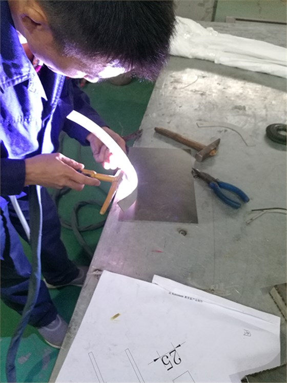 不銹鋼屏風氬弧焊